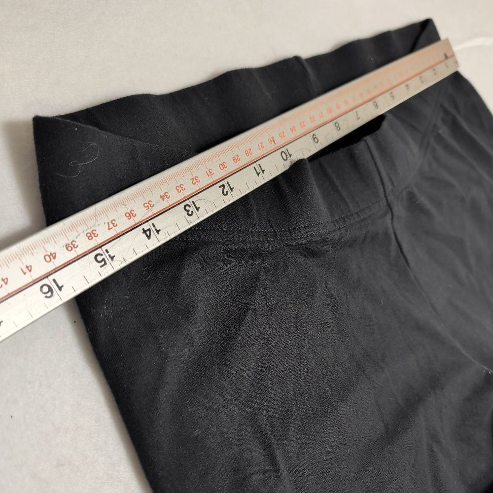 Women's Old Navy high rise wide leg gaucho cropped pants L - Picture 5 of 8